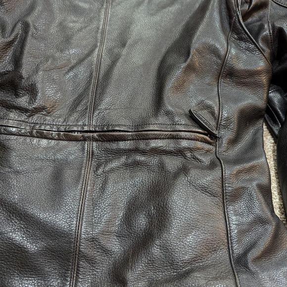 HARLEY DAVIDSON FXRG Leather Jacket Medium - Picture 9 of 13